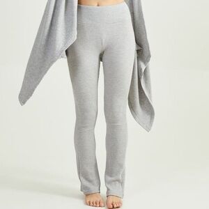 Altar’s State Gray Waffle Knit Bootcut Lounge Pants